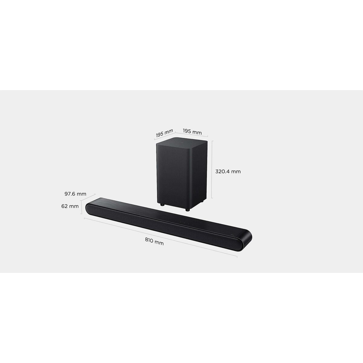 Soundbar TCL S643WE Svart 240 W
